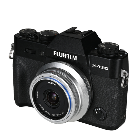 Laowa 10mm f/4 Cookie pro Fujifilm X stříbrná + dárek UV filtr zdarma